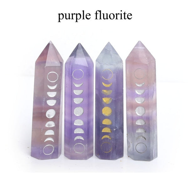 Moon Phase Crystal Wands-ToShay.org