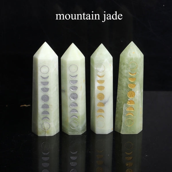 Moon Phase Crystal Wands-ToShay.org