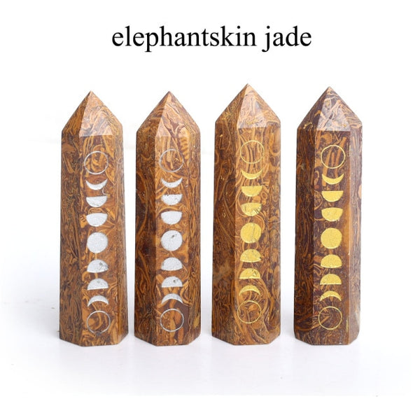 Moon Phase Crystal Wands-ToShay.org