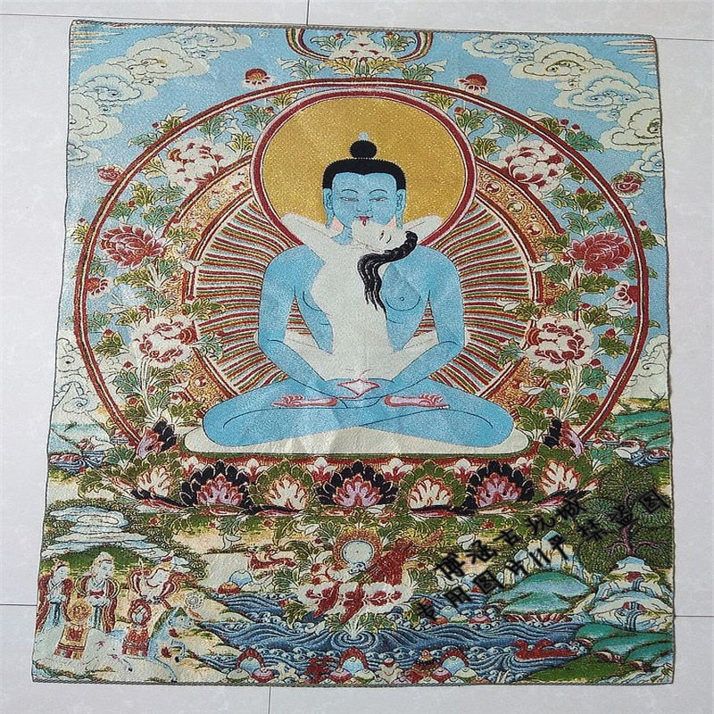 Thangka Xizang Buddha-ToShay.org