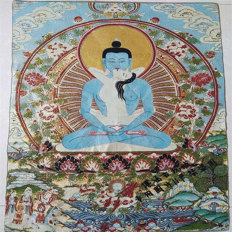 Thangka Xizang Buddha-ToShay.org