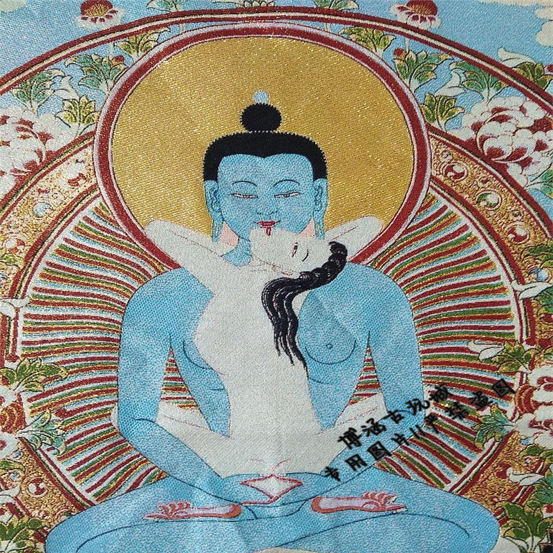 Thangka Xizang Buddha-ToShay.org