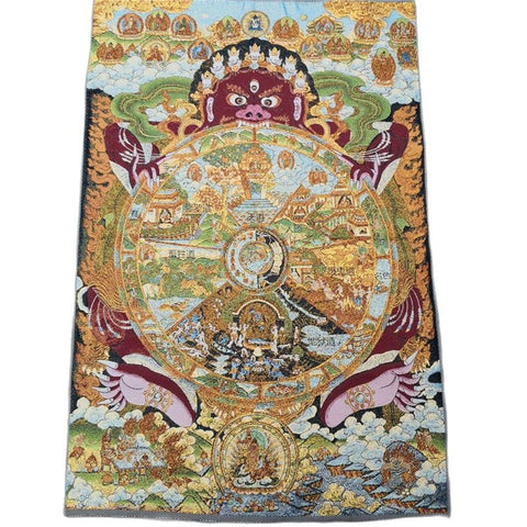 Thangka Xizang Buddha-ToShay.org