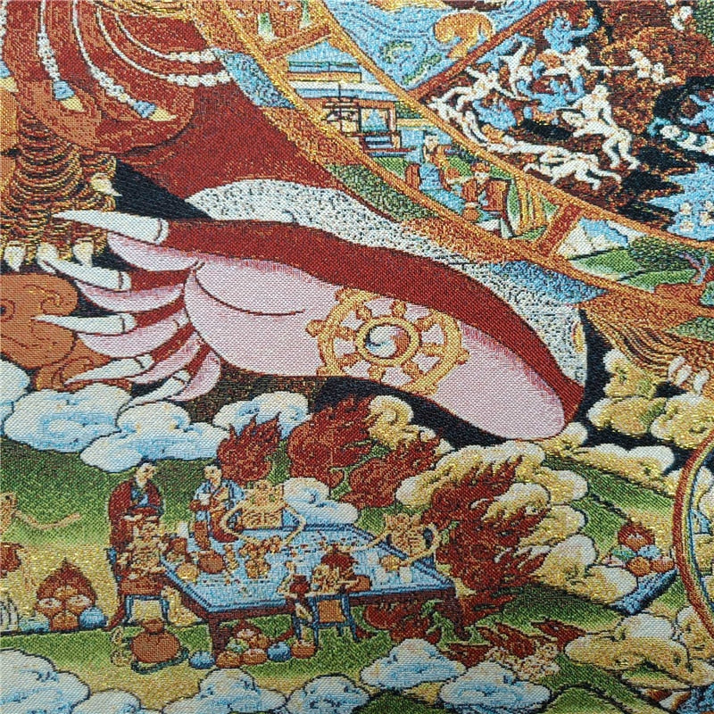 Thangka Xizang Buddha-ToShay.org