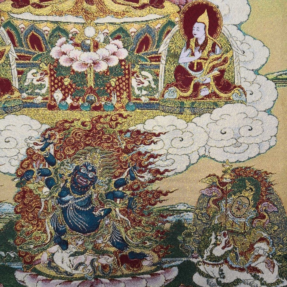 Thangka Tsongkhapa Buddha-ToShay.org