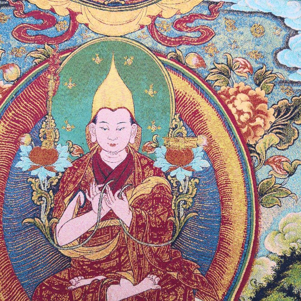 Thangka Tsongkhapa Monk-ToShay.org