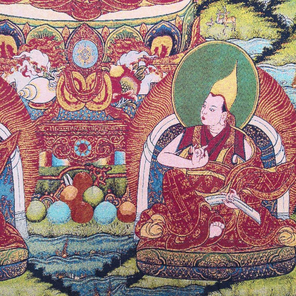Thangka Tsongkhapa Monk-ToShay.org