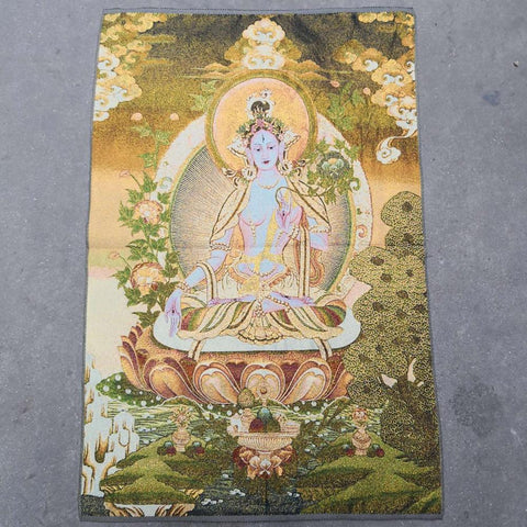 White Tara Thangka-ToShay.org