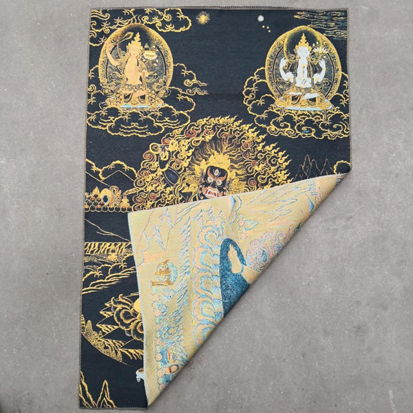 Thangka Black Mahakala-ToShay.org