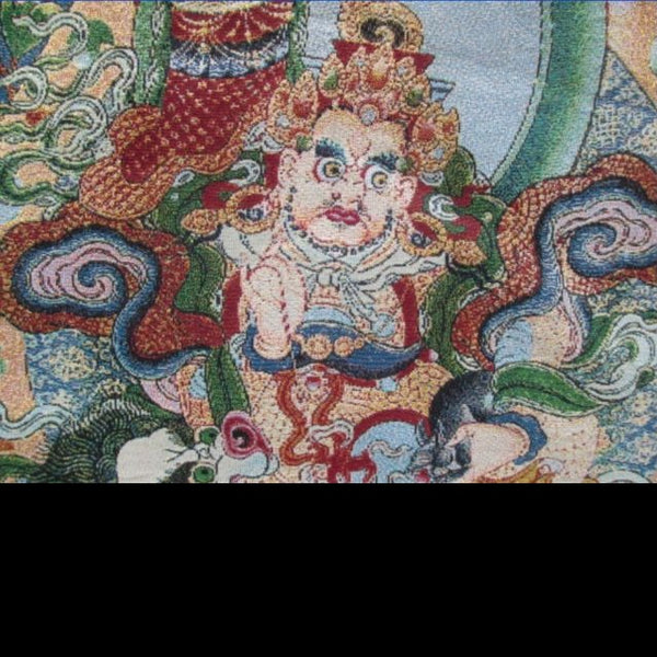 Thangka Peace and Wealth Buddha-ToShay.org