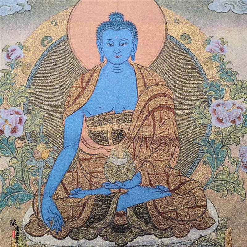 Tibetian Buddha Thangka-ToShay.org
