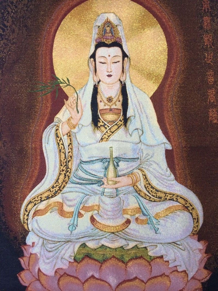 Buddha Guanyin Thangka-ToShay.org