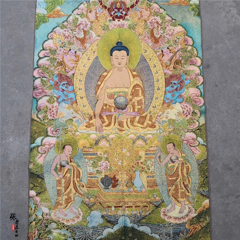 Tibetian Buddha Thangka-ToShay.org