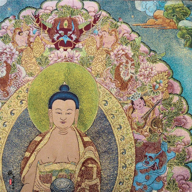 Tibetian Buddha Thangka-ToShay.org