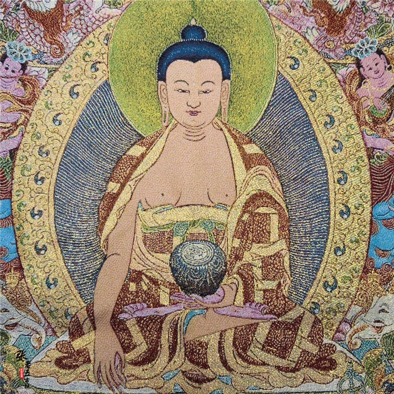 Tibetian Buddha Thangka-ToShay.org