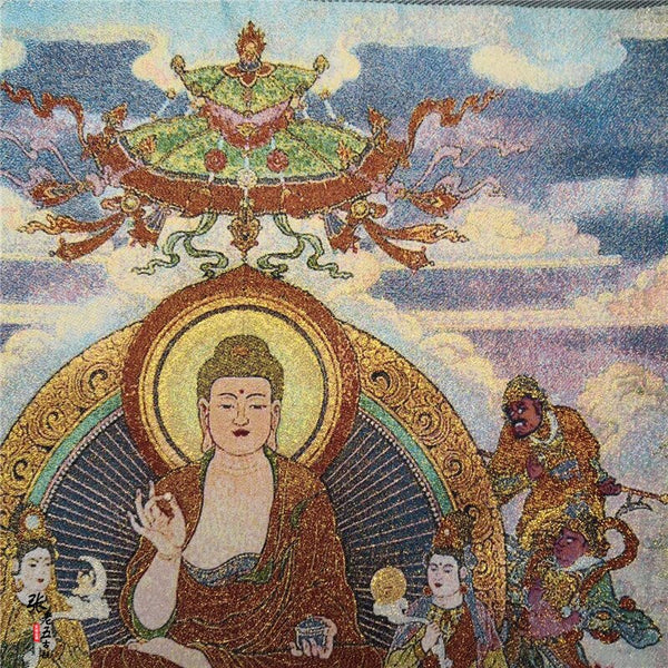 TibetIan Buddha Thangka-ToShay.org