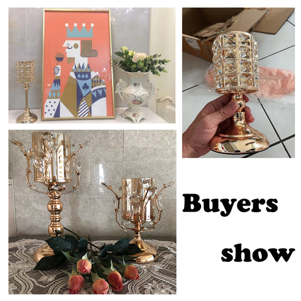 Gold Cup Candle Holders-ToShay.org