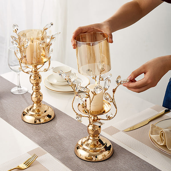 Gold Cup Candle Holders-ToShay.org