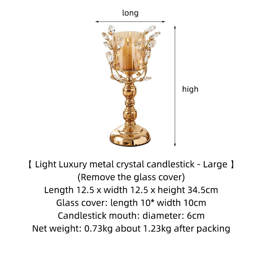 Gold Cup Candle Holders-ToShay.org