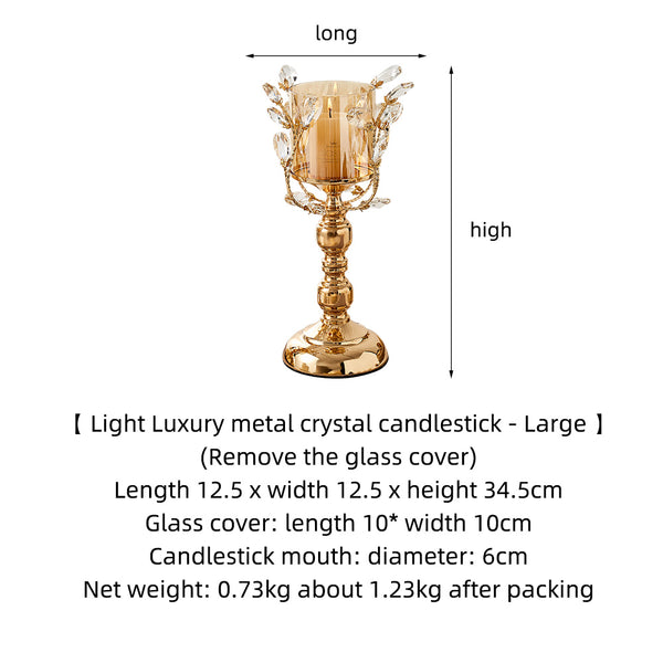 Gold Cup Candle Holders-ToShay.org