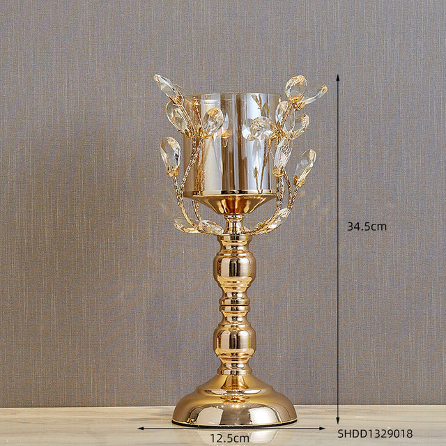 Gold Cup Candle Holders-ToShay.org