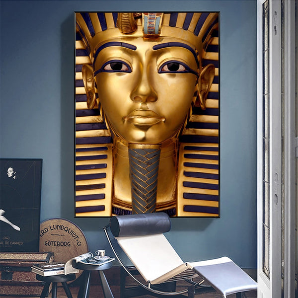 Gold Mask Tutankhamen Poster-ToShay.org
