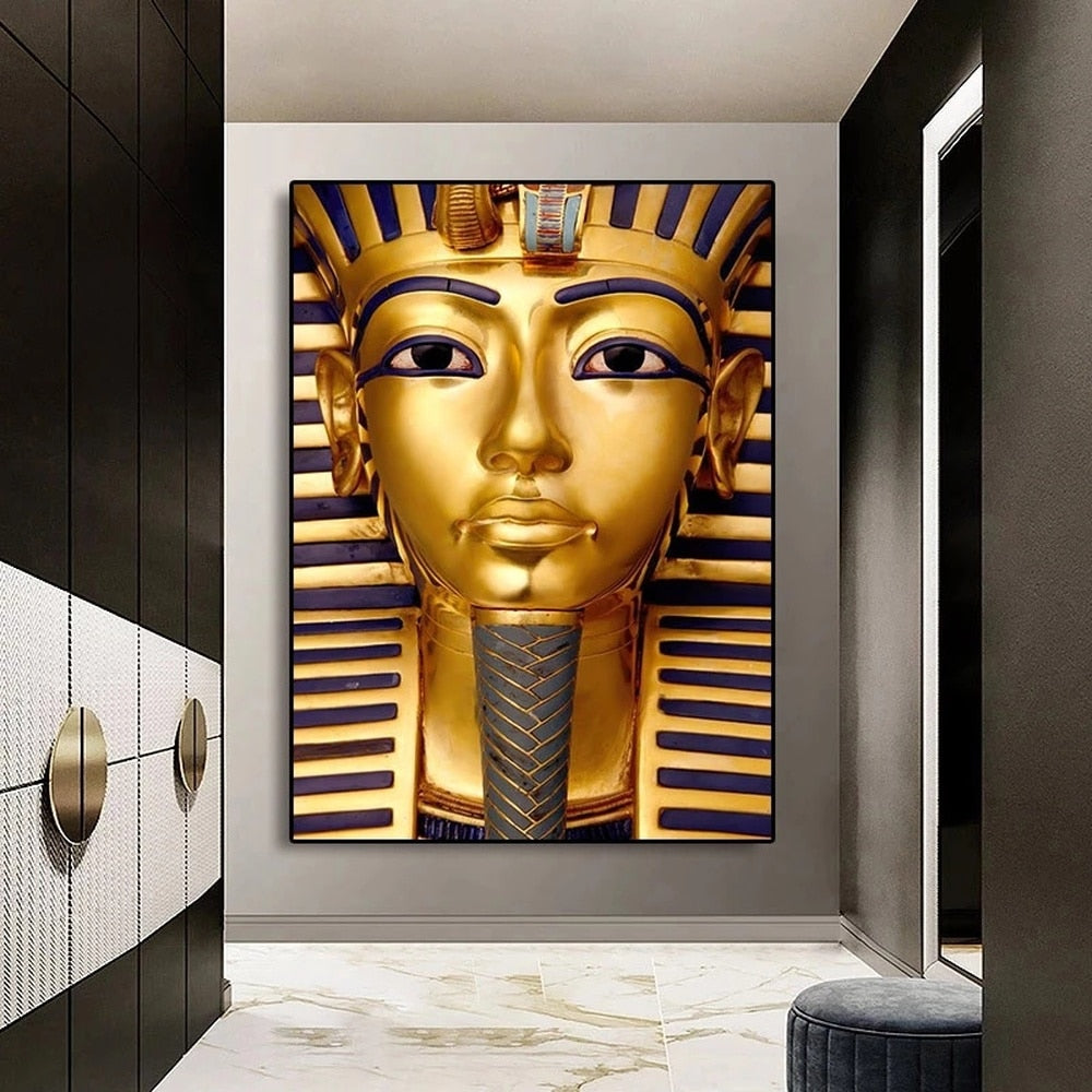 Gold Mask Tutankhamen Poster-ToShay.org