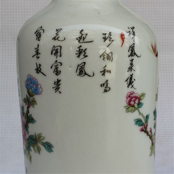Painted Porcelain Vase-ToShay.org