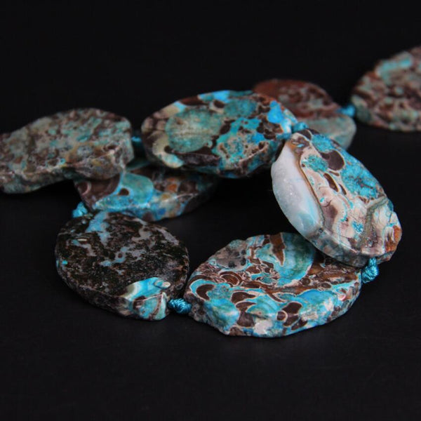 Blue Ocean Jasper Beads-ToShay.org