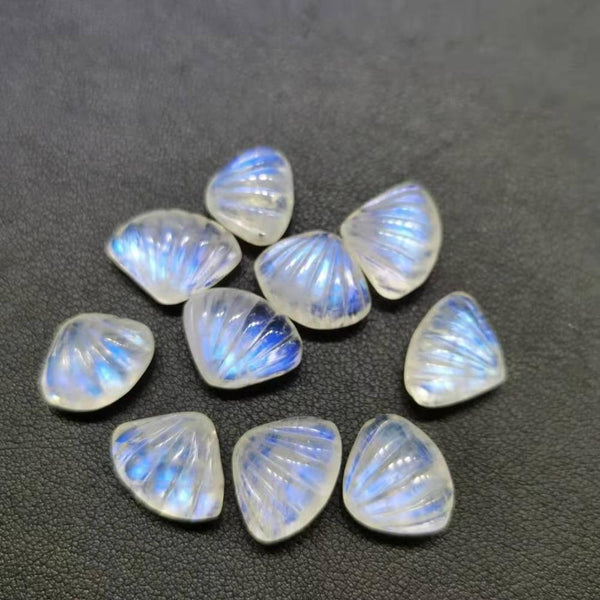 Shell Moonstone Beads-ToShay.org