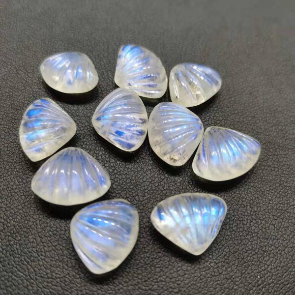 Shell Moonstone Beads-ToShay.org