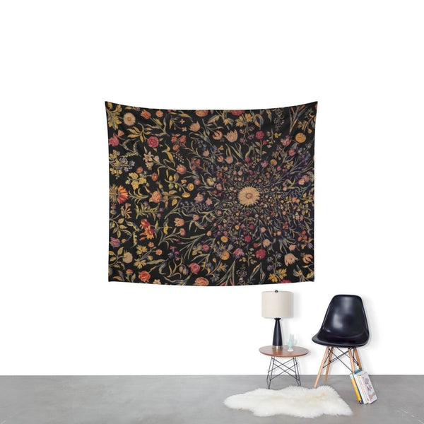 Flowers Tapestry Wall Hanging-ToShay.org