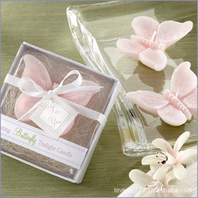 Pink Butterfly Candles-ToShay.org
