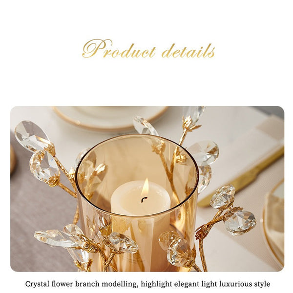 Gold Cup Candle Holders-ToShay.org