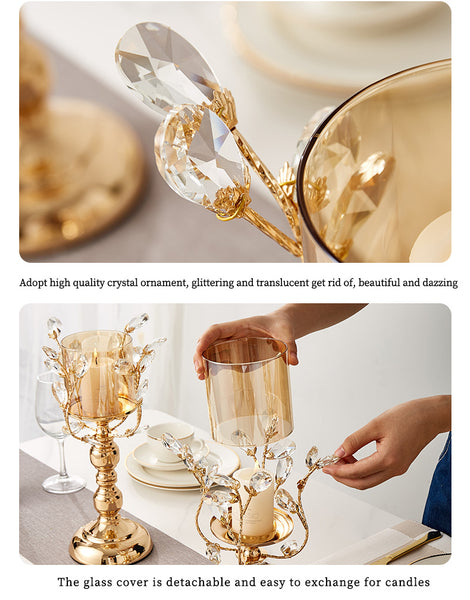 Gold Cup Candle Holders-ToShay.org