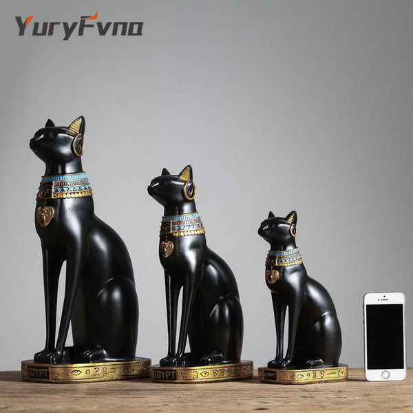 Egyptian Bastet Cat Statue-ToShay.org