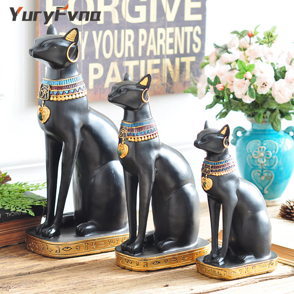 Egyptian Bastet Cat Statue-ToShay.org