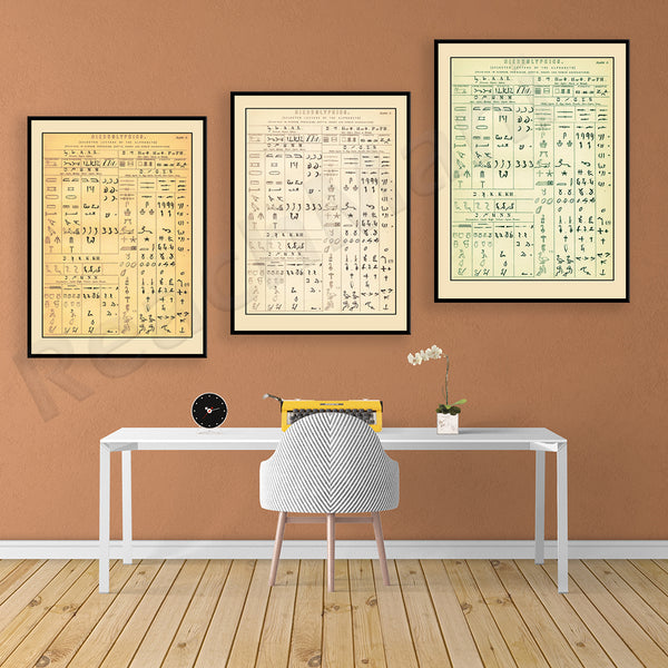 Egyptian Hieroglyphs Prints-ToShay.org
