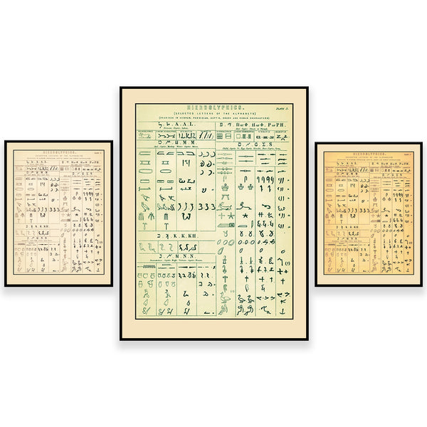 Egyptian Hieroglyphs Prints-ToShay.org