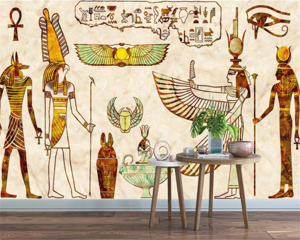 Egyptian Mural Wallpaper-ToShay.org