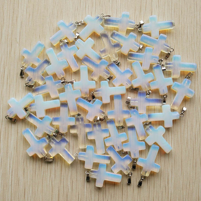 Crystal Cross Pendants-ToShay.org