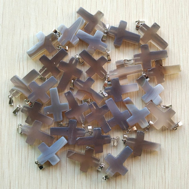Crystal Cross Pendants-ToShay.org