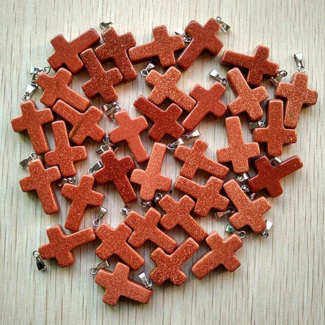 Crystal Cross Pendants-ToShay.org