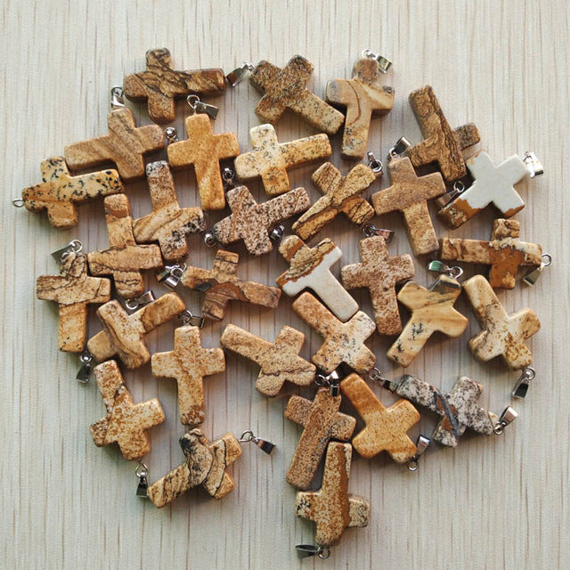 Crystal Cross Pendants-ToShay.org