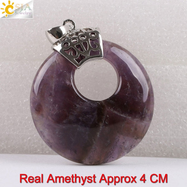 Crystal Charm Knot Pendants-ToShay.org