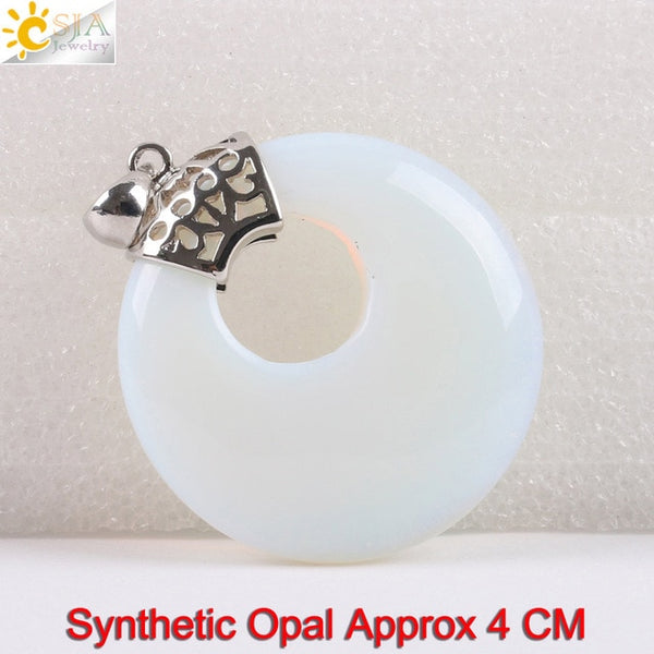 Crystal Charm Knot Pendants-ToShay.org