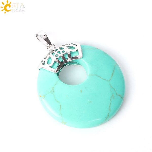Crystal Charm Knot Pendants-ToShay.org