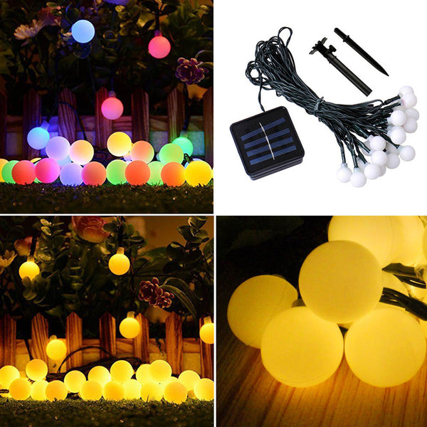 Solar Fairy String Lights-ToShay.org