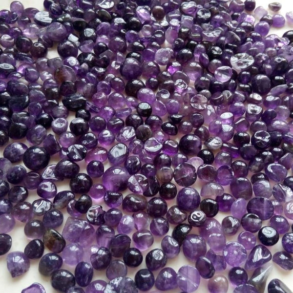 Purple Amethyst Crystal Pebbles-ToShay.org
