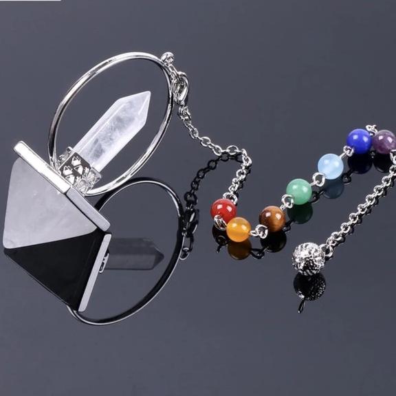 Chakra Stone Dowsing Pendulum-ToShay.org